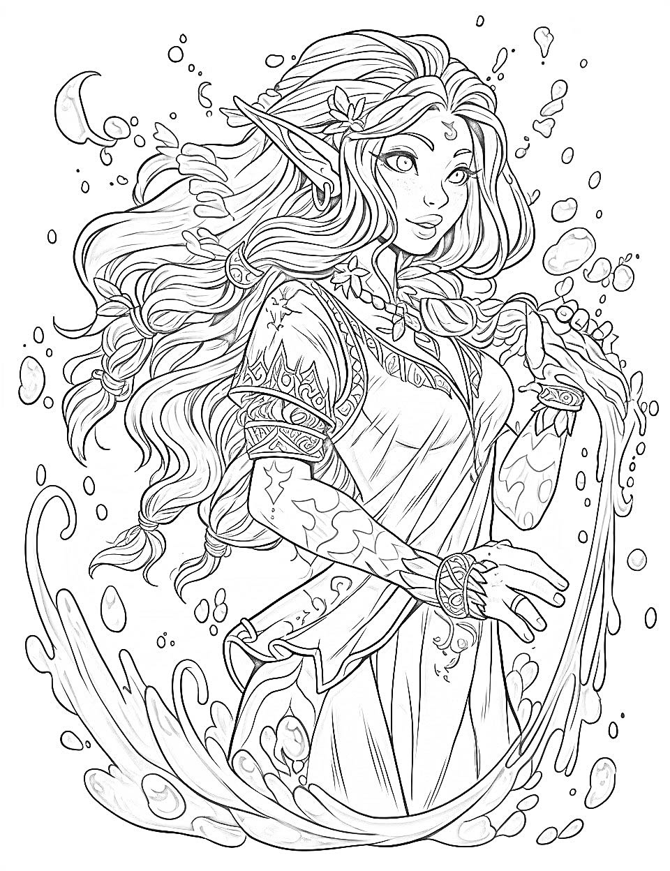 38 Stunning Elf Coloring Pages For Kids And Adults Our Mindful Life 38 Stunning Elf Coloring Pages For Kids And Adults Our Mindful Life
