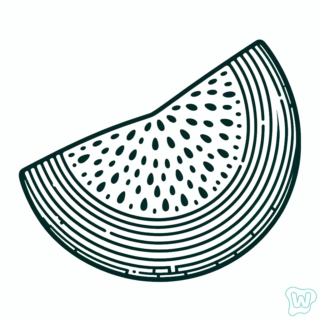 38 Watermelon Coloring Pages Print And Download PDF For Free