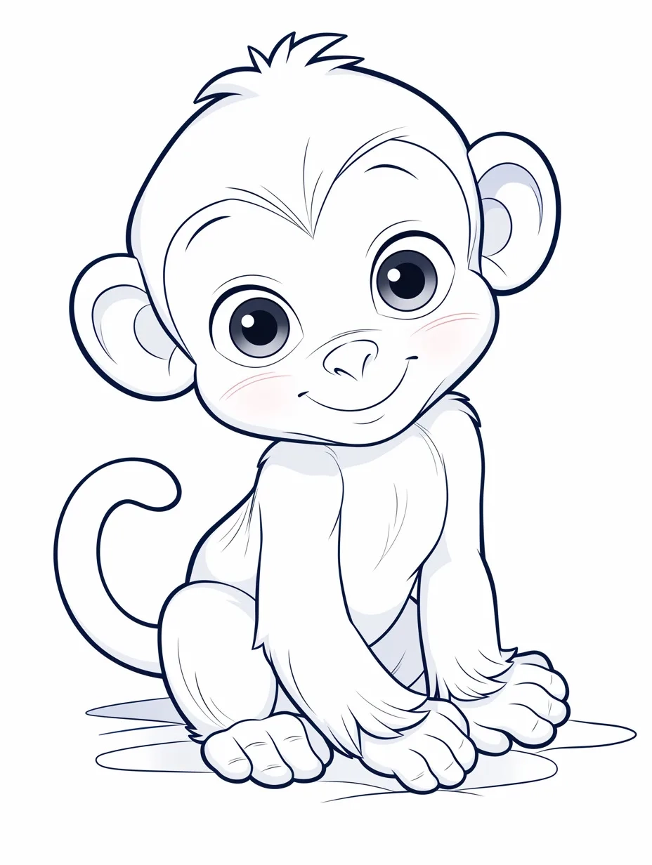 39 Monkey Coloring Pages For Kids Free PDF Printables 39 Monkey Coloring Pages For Kids Free PDF Printables