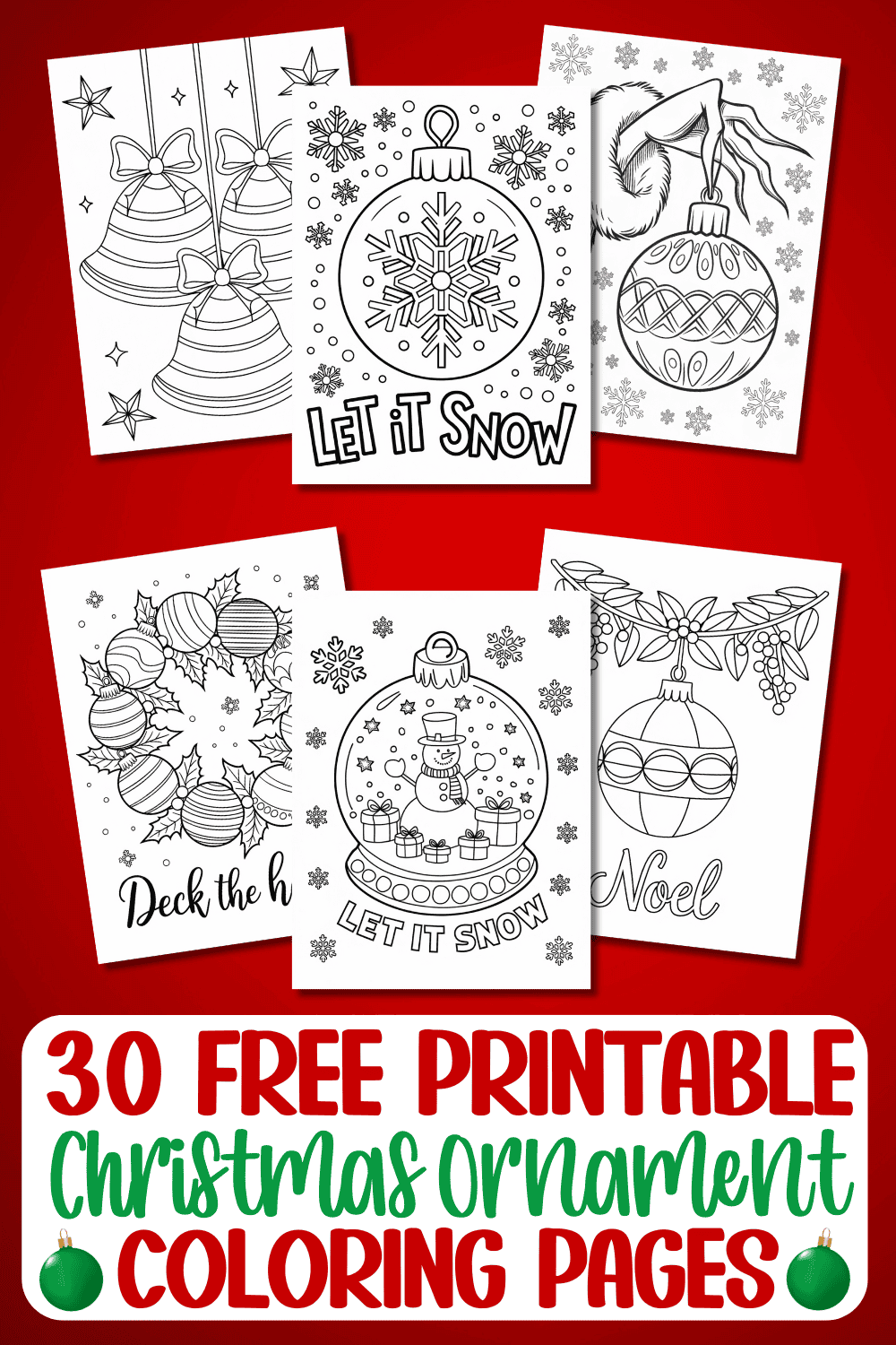 40 Free Printable Christmas Ornament Coloring Pages For Kids Prudent Penny Pincher 40 Free Printable Christmas Ornament Coloring Pages For Kids Prudent Penny Pincher