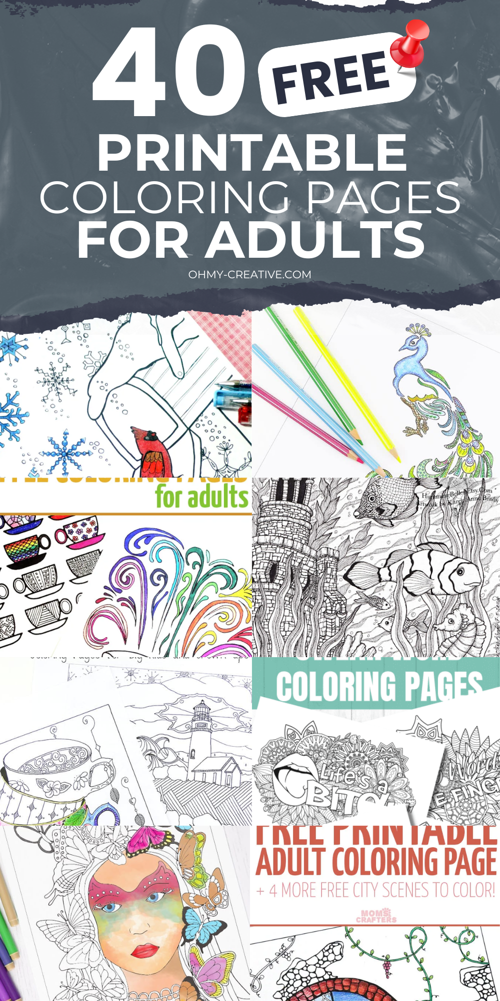 Free Print Coloring Pages For Adults