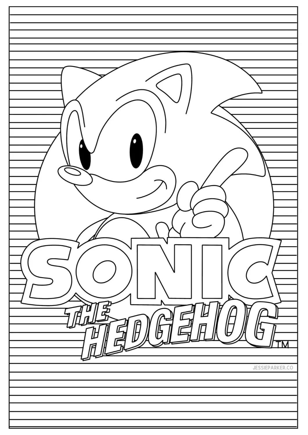 40 Free Sonic The Hedgehog Colouring Pages PDF Printables Jessie Parker 40 Free Sonic The Hedgehog Colouring Pages PDF Printables Jessie Parker