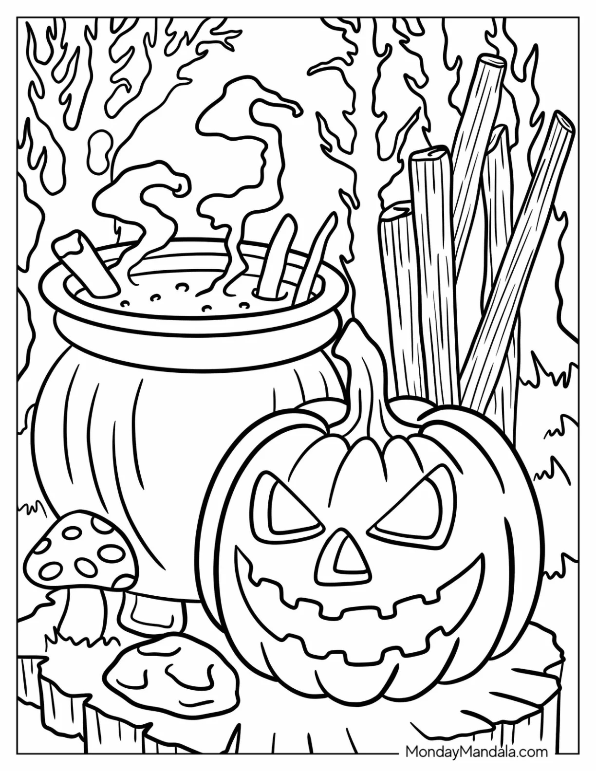 40 Jack O Lantern Coloring Pages Free PDF Printables 40 Jack O Lantern Coloring Pages Free PDF Printables