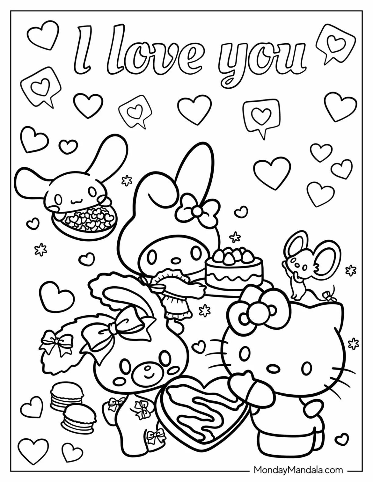 41 Valentine s Day Coloring Pages Free PDF Printables 