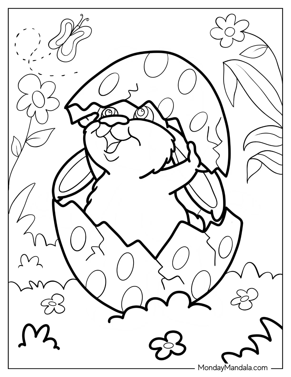43 Easter Egg Coloring Pages Free PDF Printables 43 Easter Egg Coloring Pages Free PDF Printables