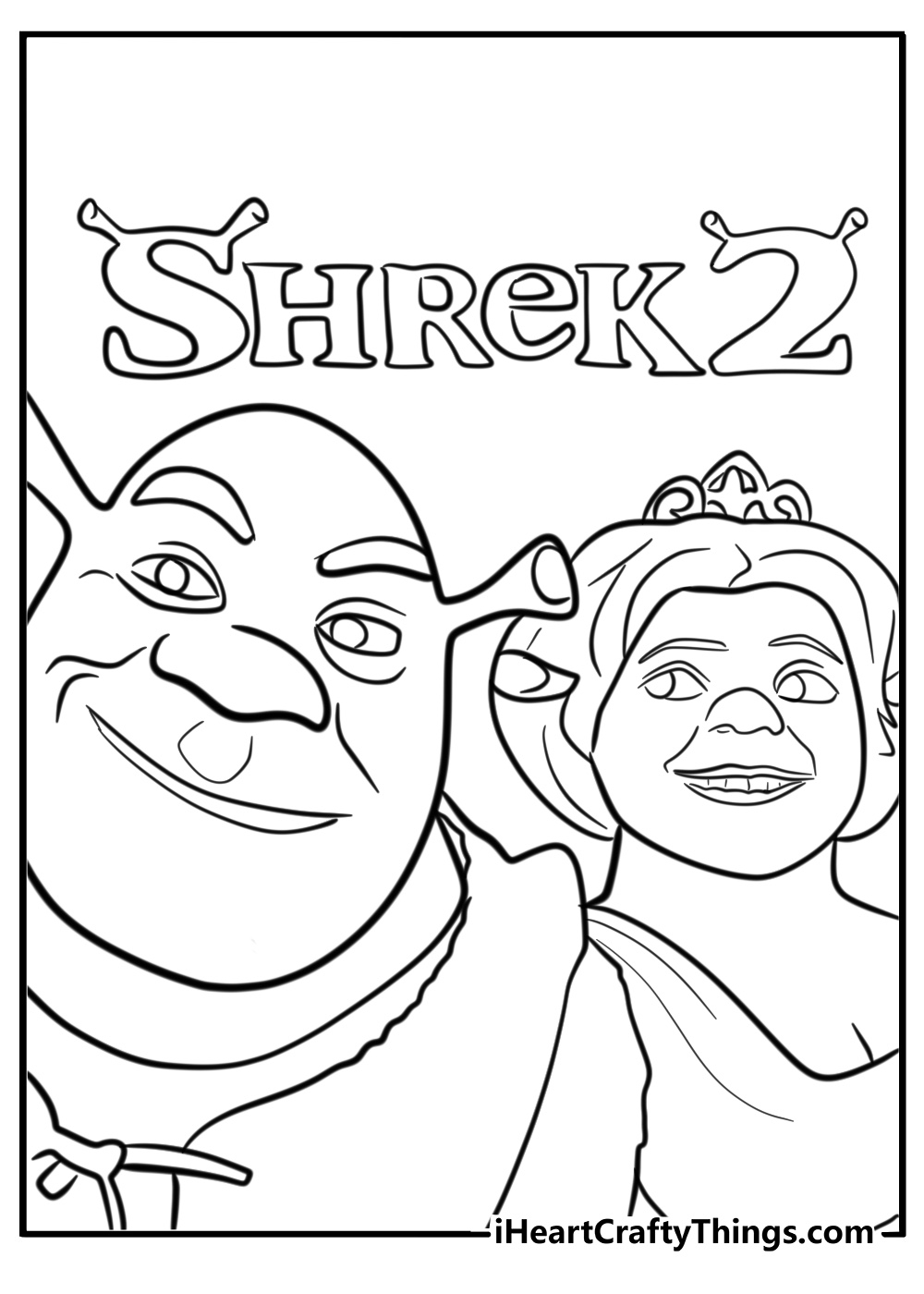 44 New Shrek Coloring Pages 100 Free To Print 