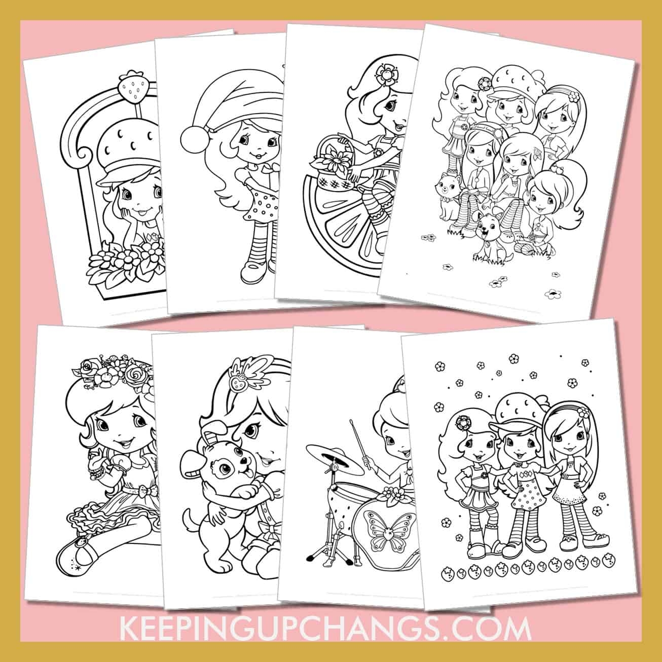 49 Free Strawberry Shortcake Coloring Pages Sheets TOP Printables 49 Free Strawberry Shortcake Coloring Pages Sheets TOP Printables