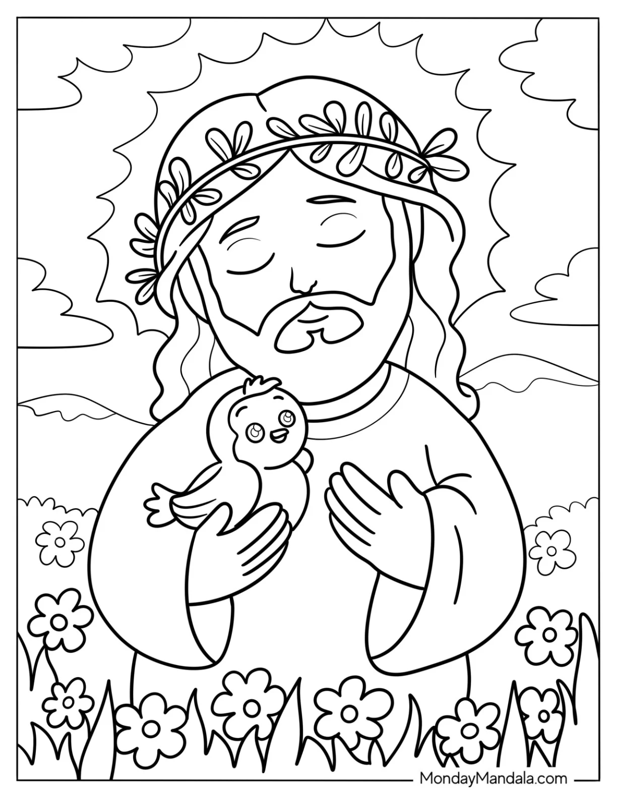 49 Jesus Coloring Pages Free PDF Printables 49 Jesus Coloring Pages Free PDF Printables