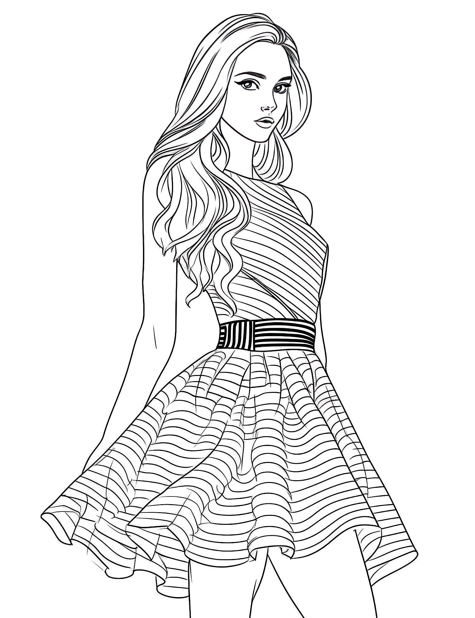 49 Stunning Dress Coloring Pages For Kids And Adults Our Mindful 49 Stunning Dress Coloring Pages For Kids And Adults Our Mindful