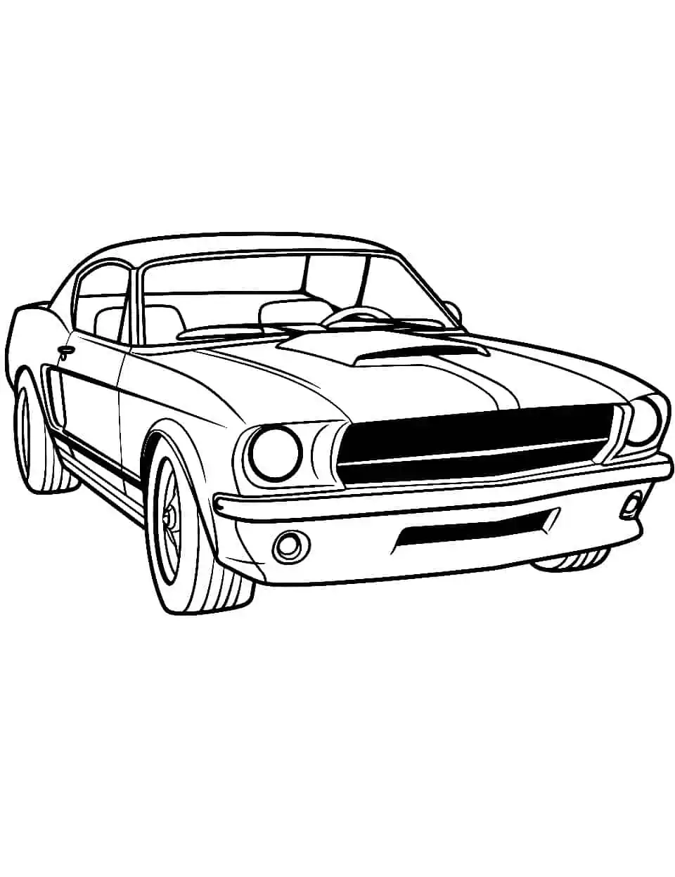 50 Car Coloring Pages Free Cute Sheets