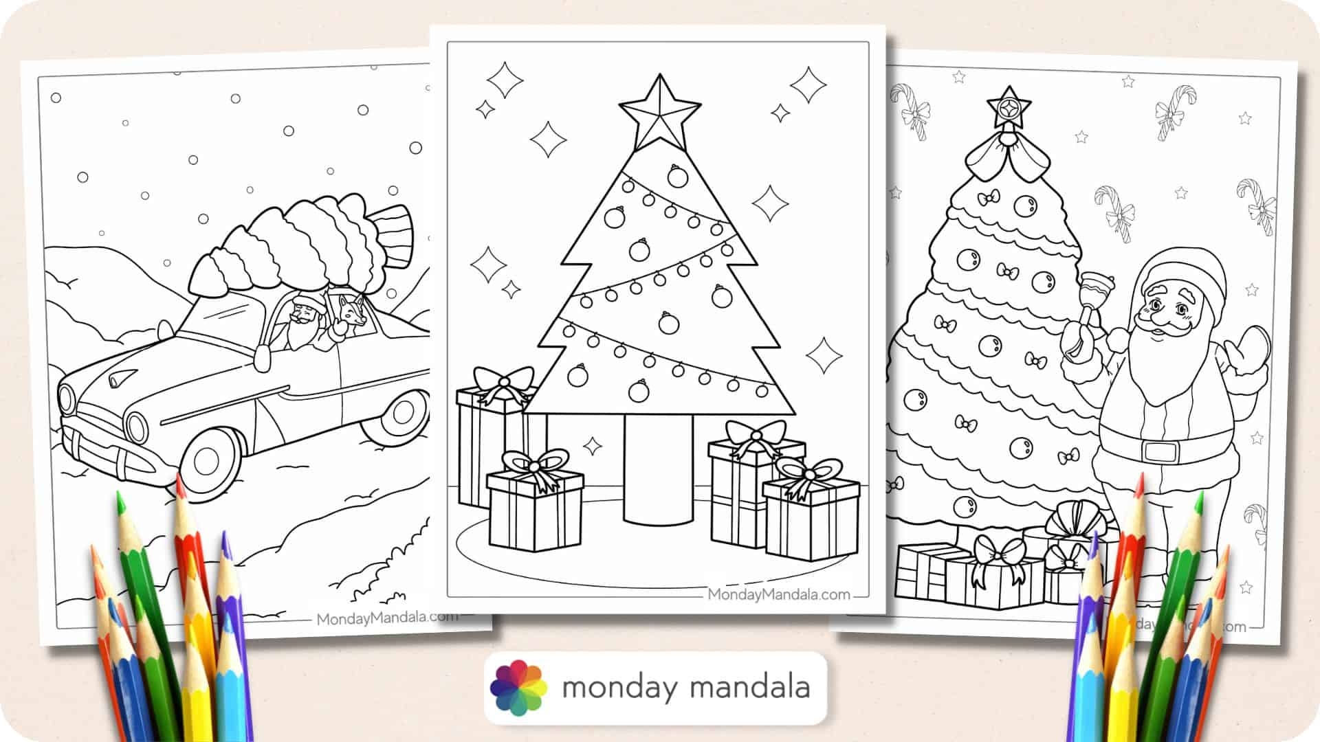 50 Christmas Tree Coloring Pages Free PDF Printables 50 Christmas Tree Coloring Pages Free PDF Printables