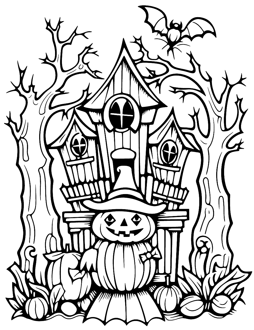 50 Halloween Coloring Pages Free Sheets For Kids 50 Halloween Coloring Pages Free Sheets For Kids