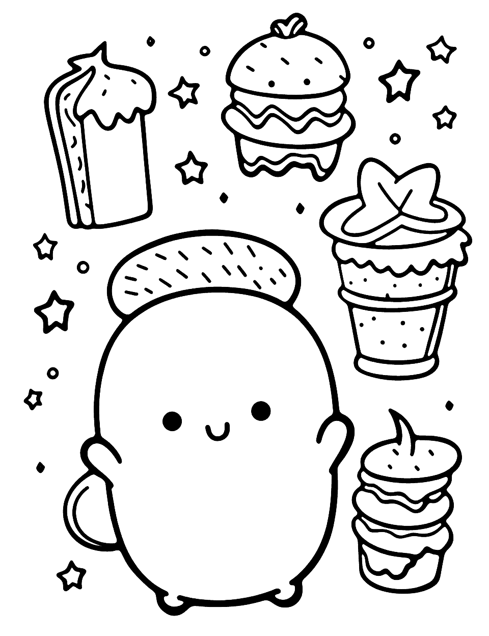 50 Kawaii Coloring Pages Fun Cute Printables 50 Kawaii Coloring Pages Fun Cute Printables