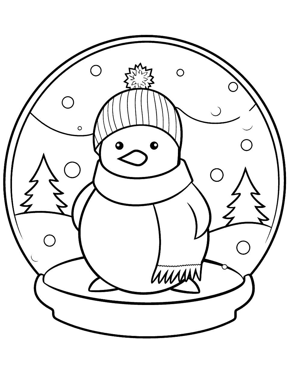 50 Winter Coloring Pages Free Sheets For Kids 50 Winter Coloring Pages Free Sheets For Kids