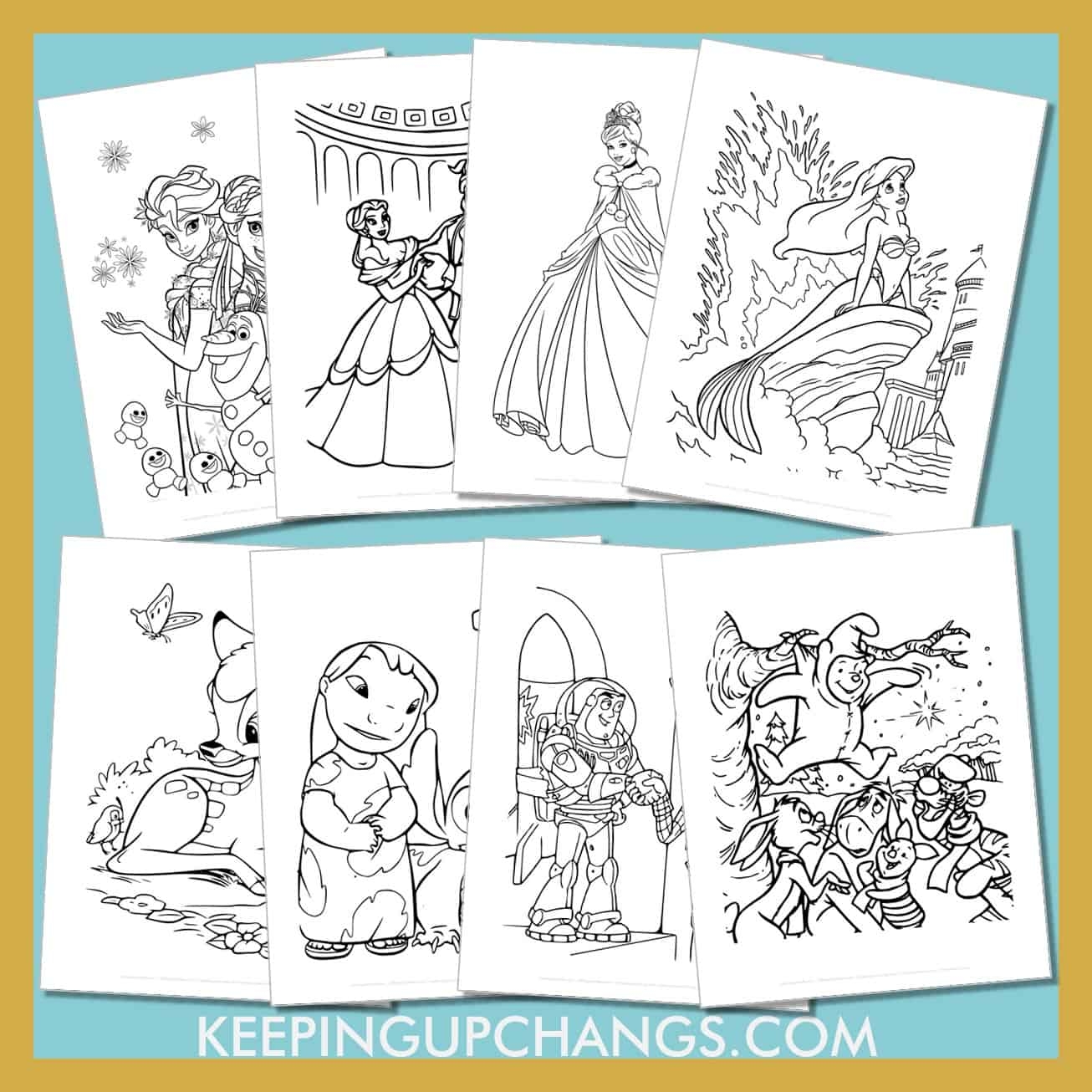 500 Free Disney Coloring Pages Sheets MOST POPULAR Printables 500 Free Disney Coloring Pages Sheets MOST POPULAR Printables