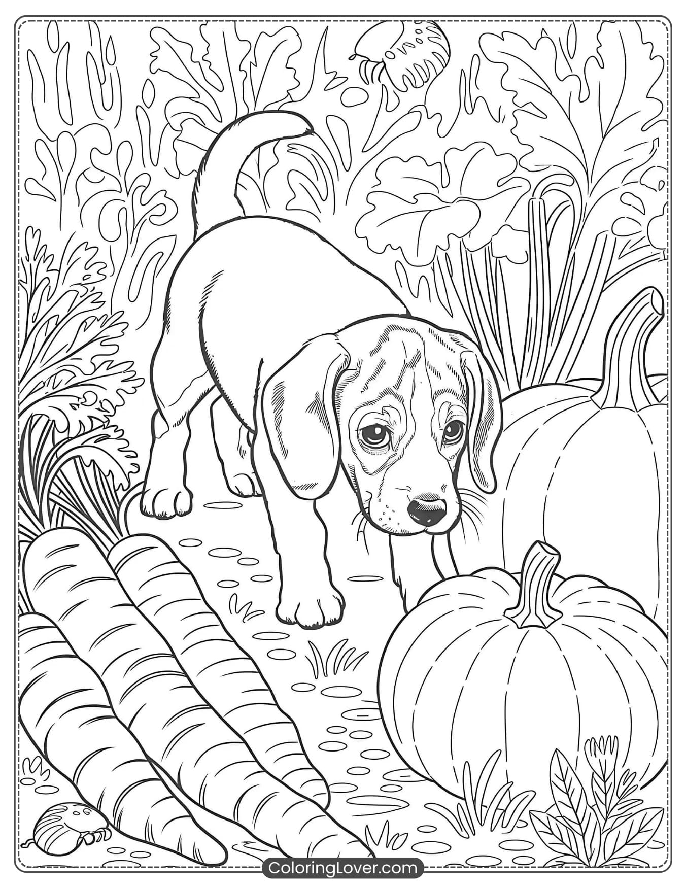 51 Puppy Coloring Pages Free Printables For All Ages 