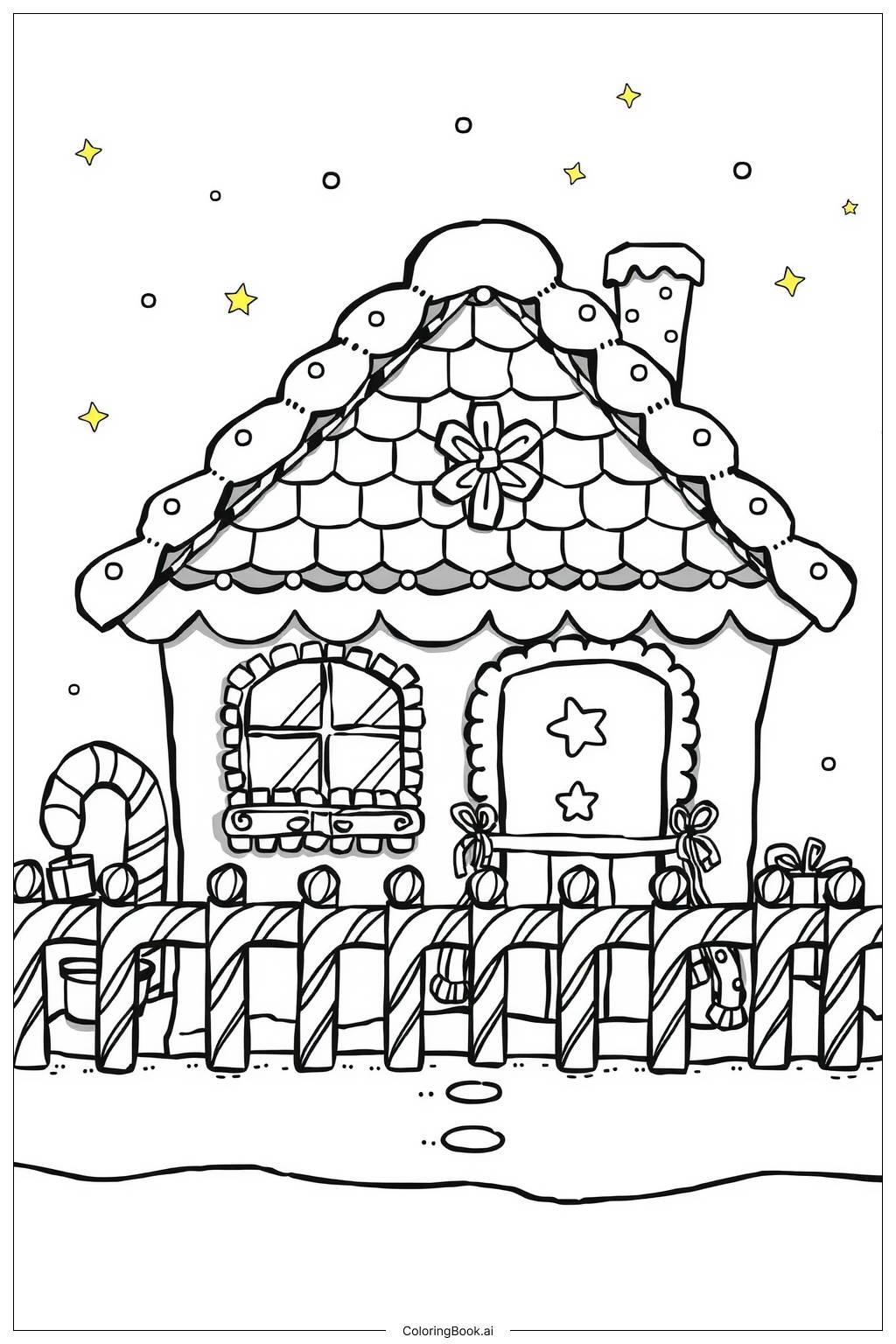 53 Gingerbread Coloring Pages Free PDF PNG Printables 