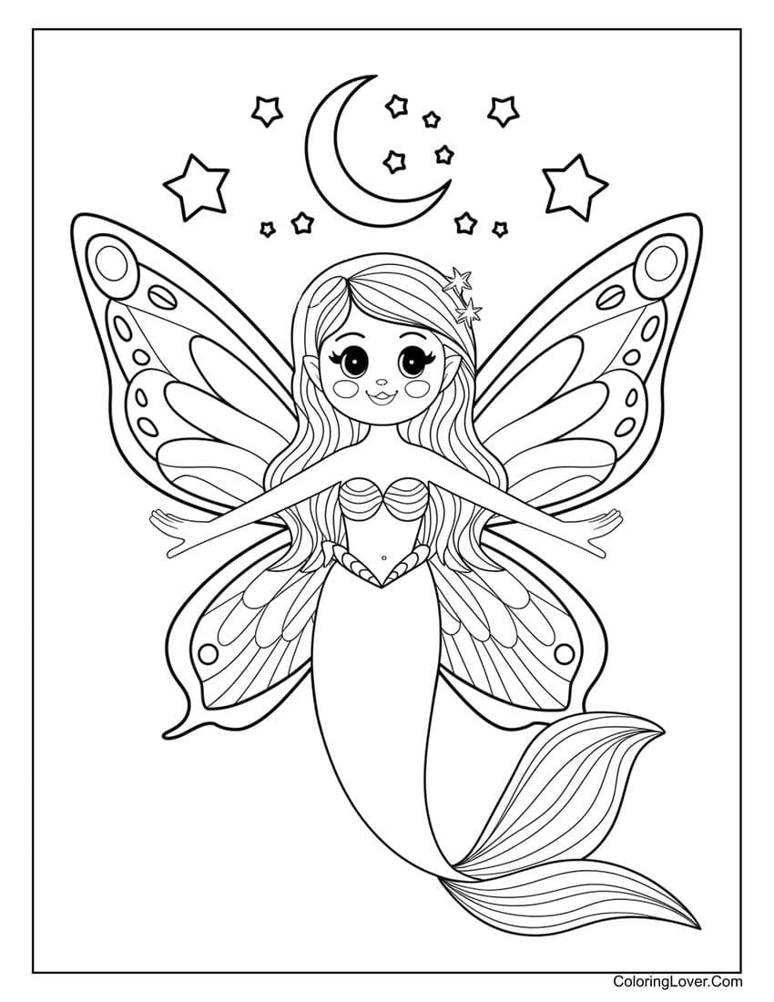 57 Mermaid Coloring Pages Free Printables For All Ages 