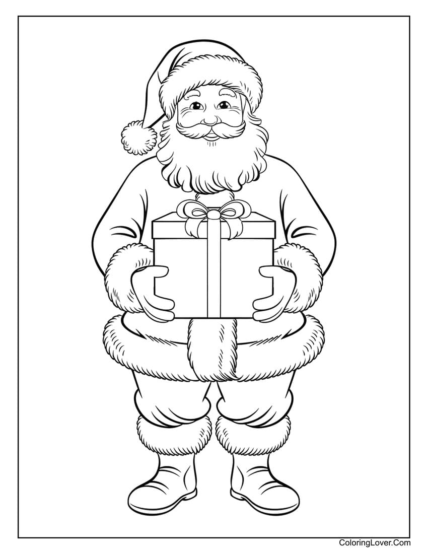 58 Santa Claus Coloring Pages Free Printables For All Ages 58 Santa Claus Coloring Pages Free Printables For All Ages