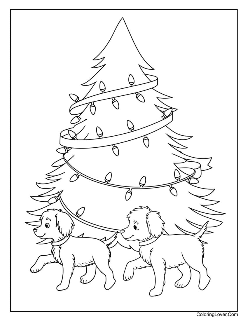 60 Christmas Tree Coloring Pages Free Printables For All Ages 60 Christmas Tree Coloring Pages Free Printables For All Ages