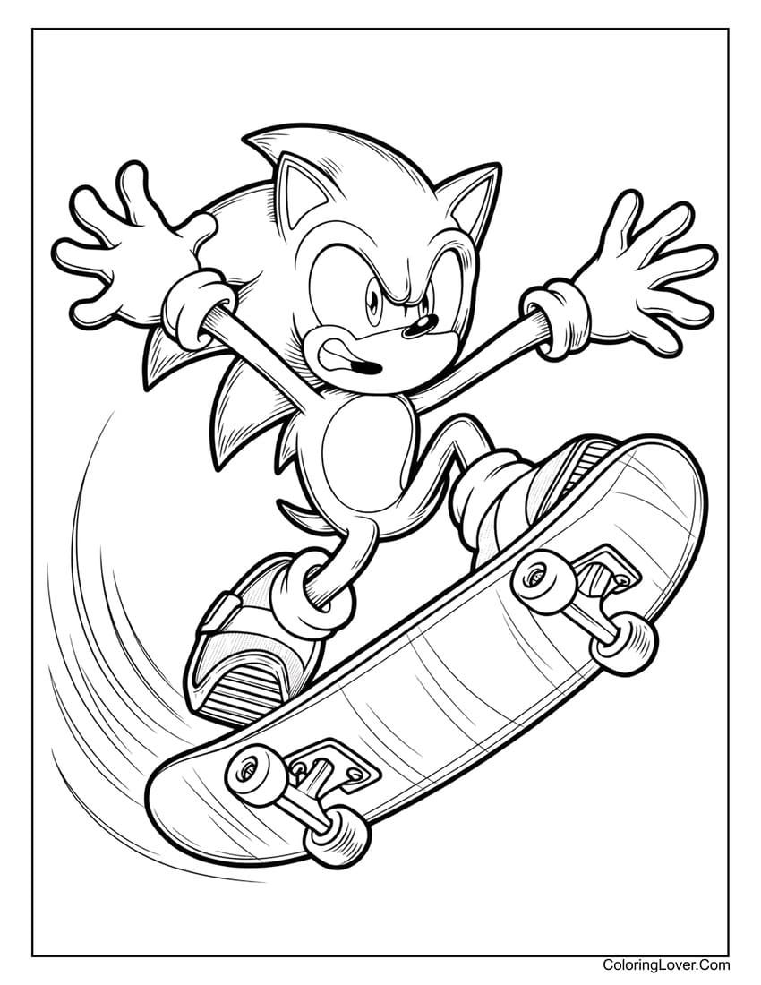 64 Sonic Coloring Pages Free Printables For All Ages 64 Sonic Coloring Pages Free Printables For All Ages