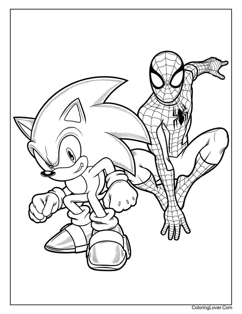 64 Sonic Coloring Pages Free Printables For All Ages 64 Sonic Coloring Pages Free Printables For All Ages