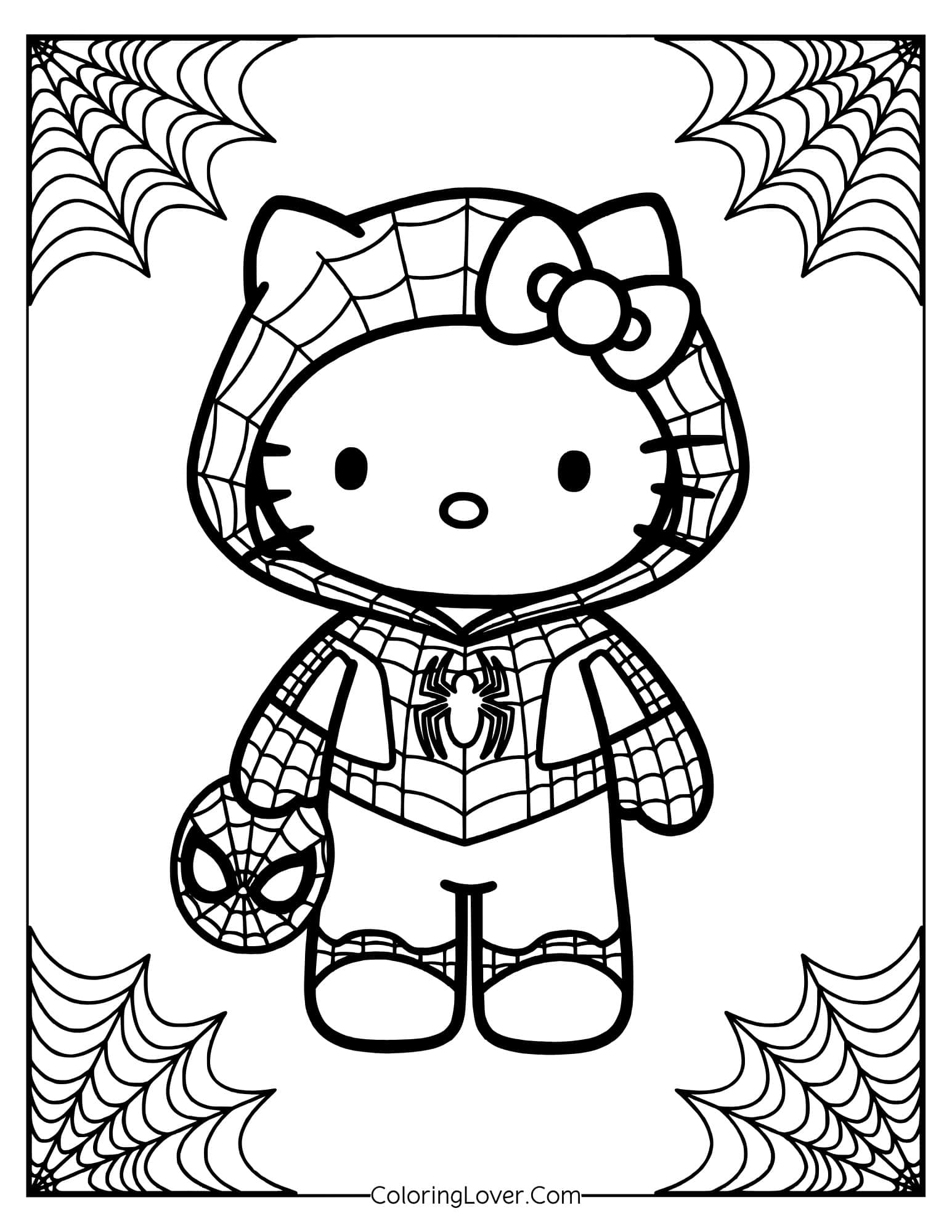 67 Hello Kitty Coloring Pages Free Printables For All Ages 