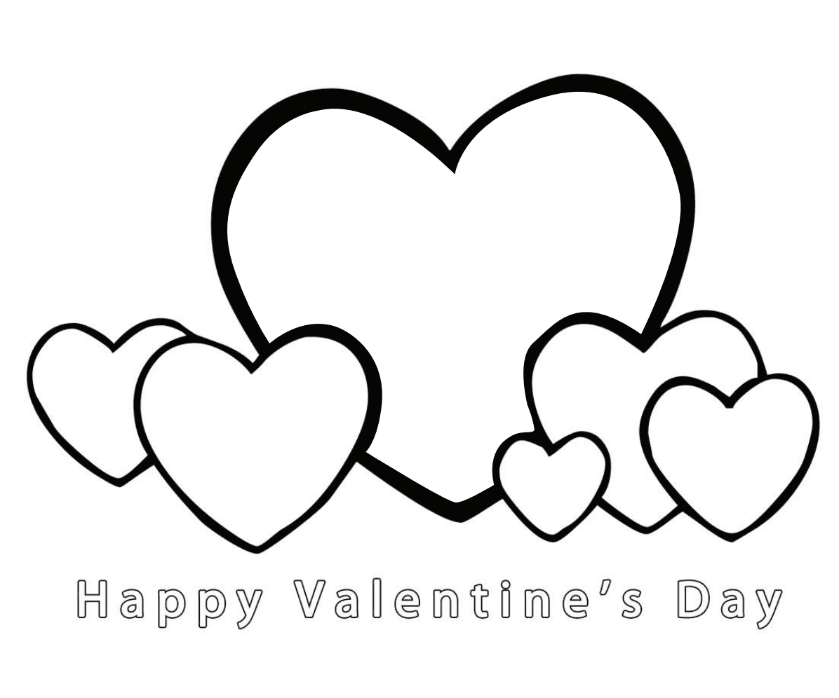 7 Free Printable Valentines Day Coloring Pages For Kids Worksheets Library