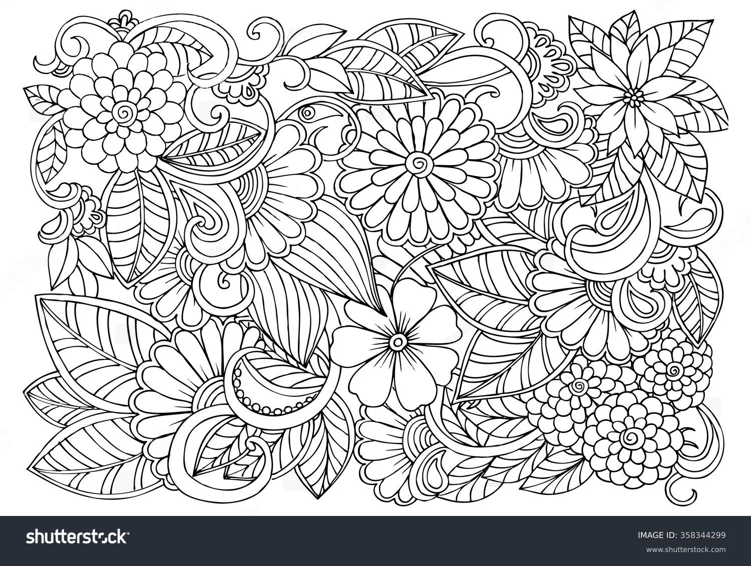721 Thousand Black White Colouring Pages Royalty Free Images Stock Photos Pictures Shutterstock