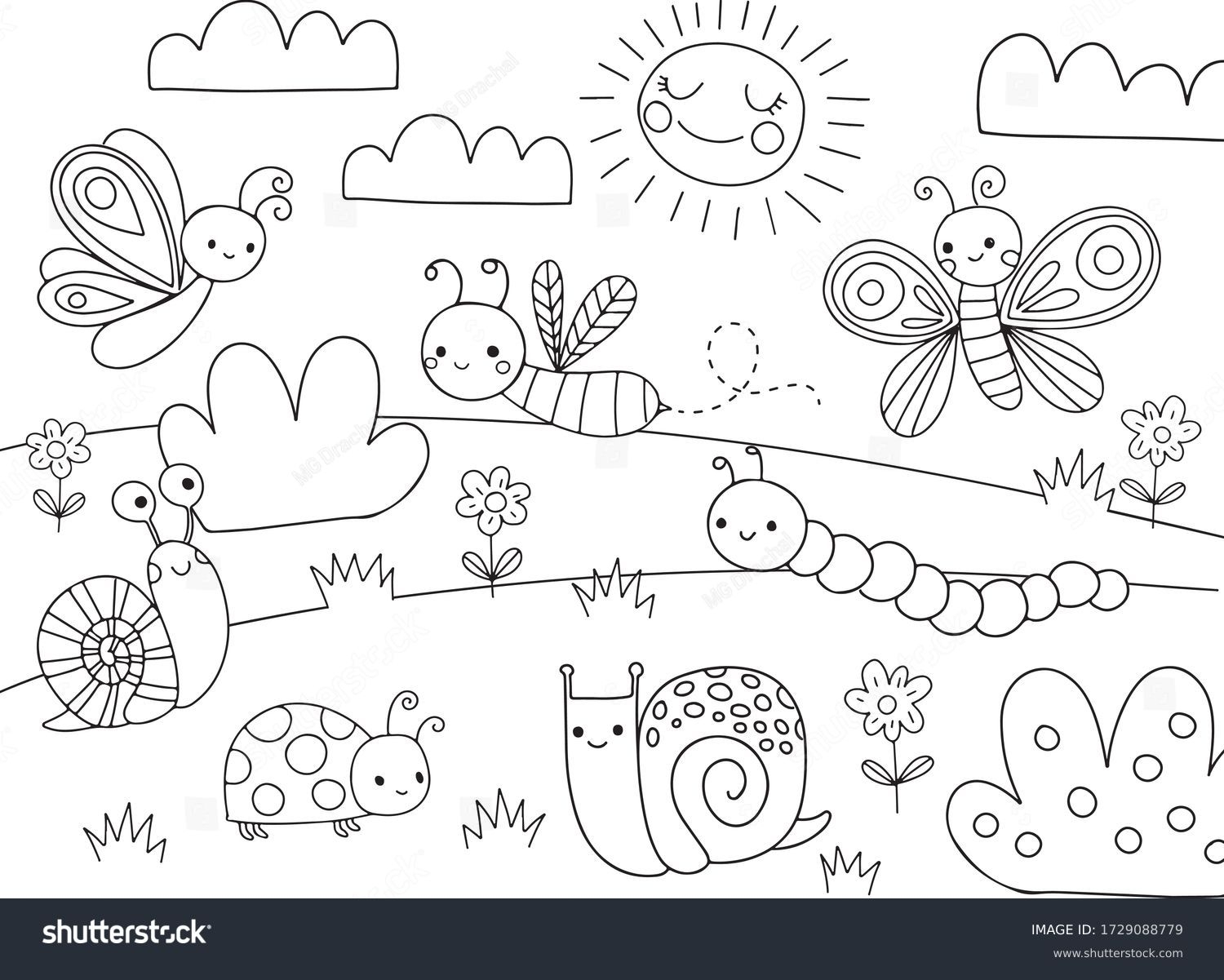 732 Thousand Black White Colouring Pages Royalty Free Images Stock Photos Pictures Shutterstock