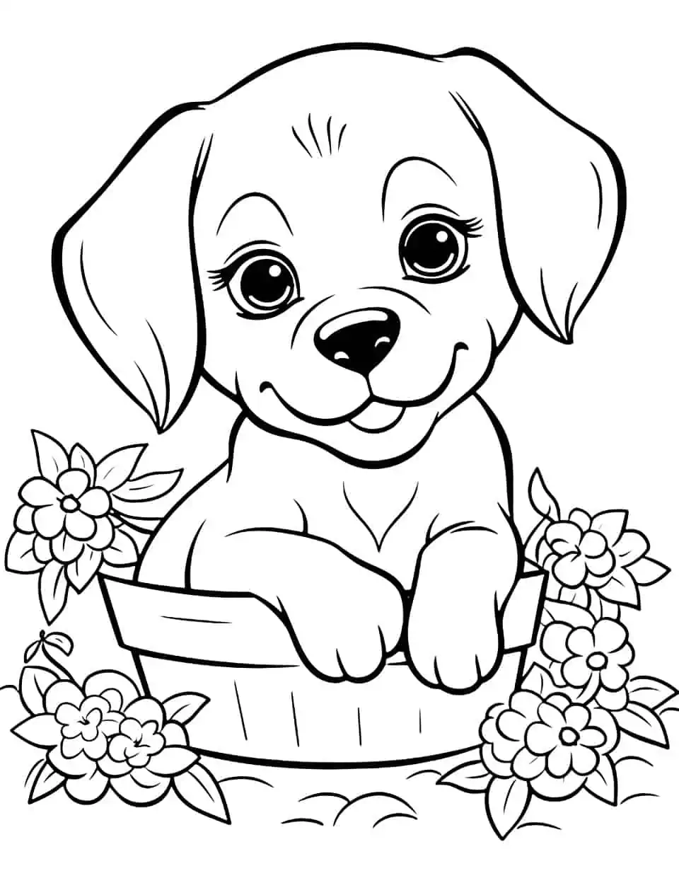 75 Dog Coloring Pages Printable Cute Sheets 75 Dog Coloring Pages Printable Cute Sheets