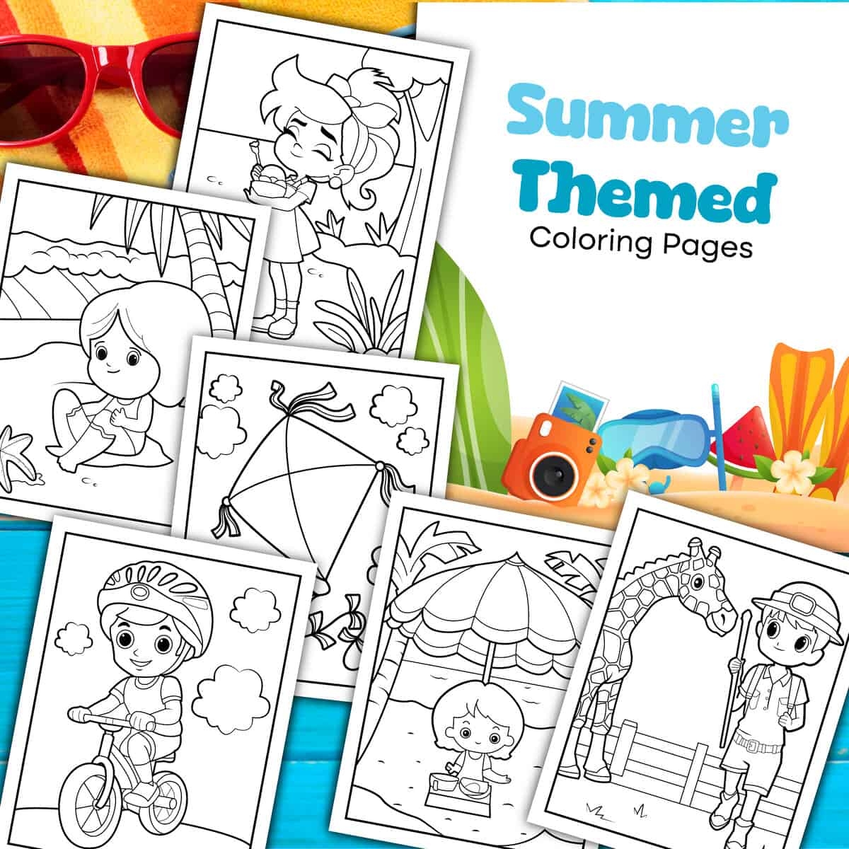 Free Summer Coloring Pages Pdf
