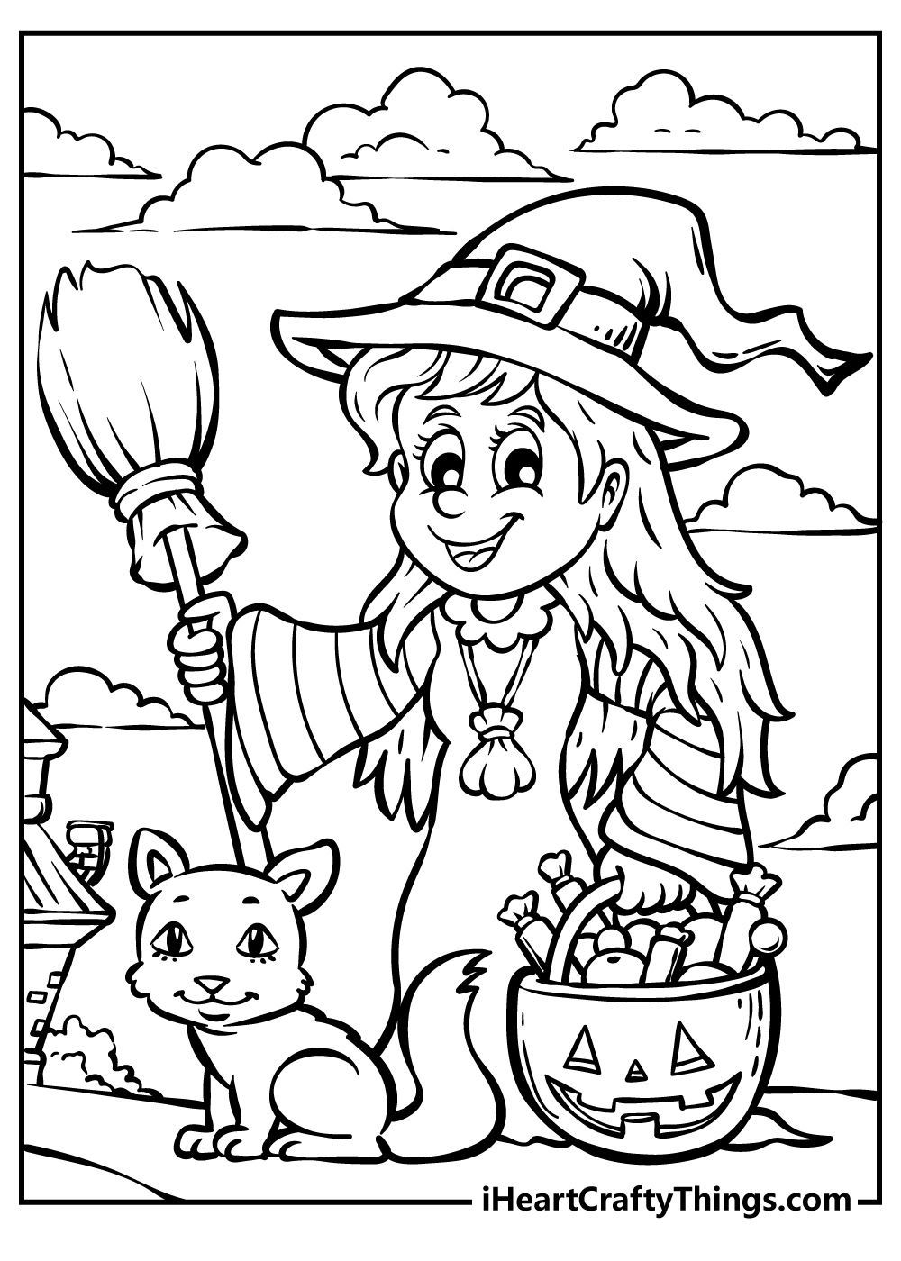 80 Halloween Coloring Pages Free Printables For Kids 80 Halloween Coloring Pages Free Printables For Kids