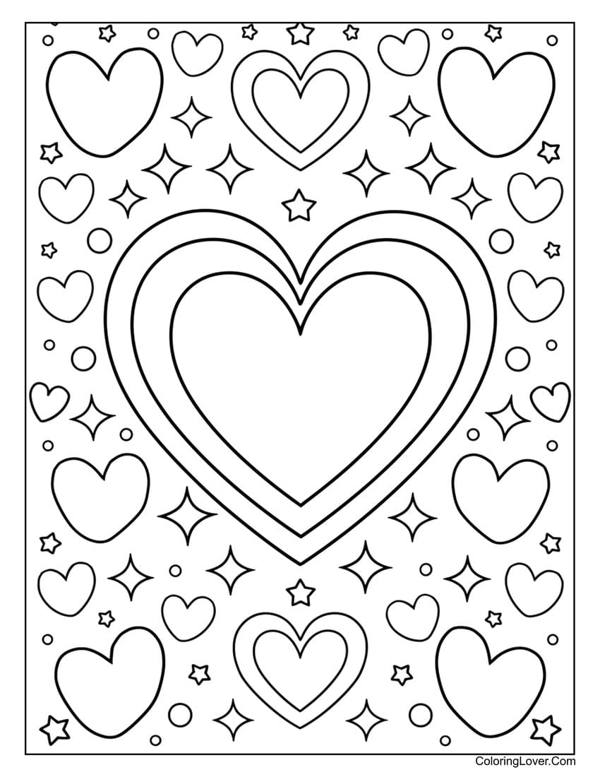 80 Heart Coloring Pages Free Printables For All Ages 80 Heart Coloring Pages Free Printables For All Ages