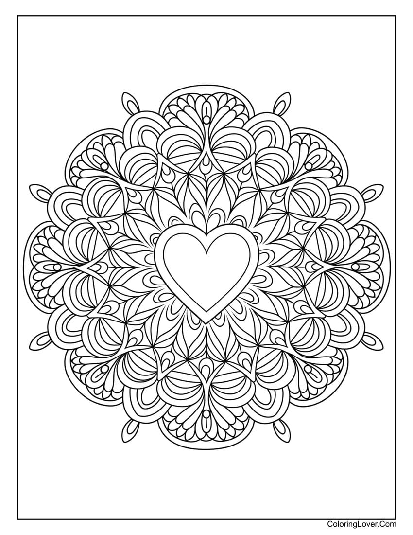 80 Heart Coloring Pages Free Printables For All Ages 80 Heart Coloring Pages Free Printables For All Ages