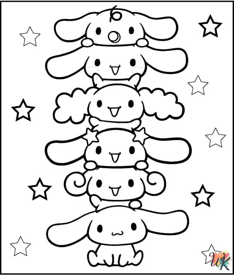 Sanrio Free Coloring Pages Sanrio Free Coloring Pages
