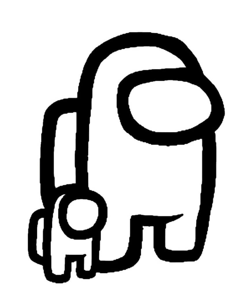 Among Us Printable Coloring Page Among Us Printable Coloring Page