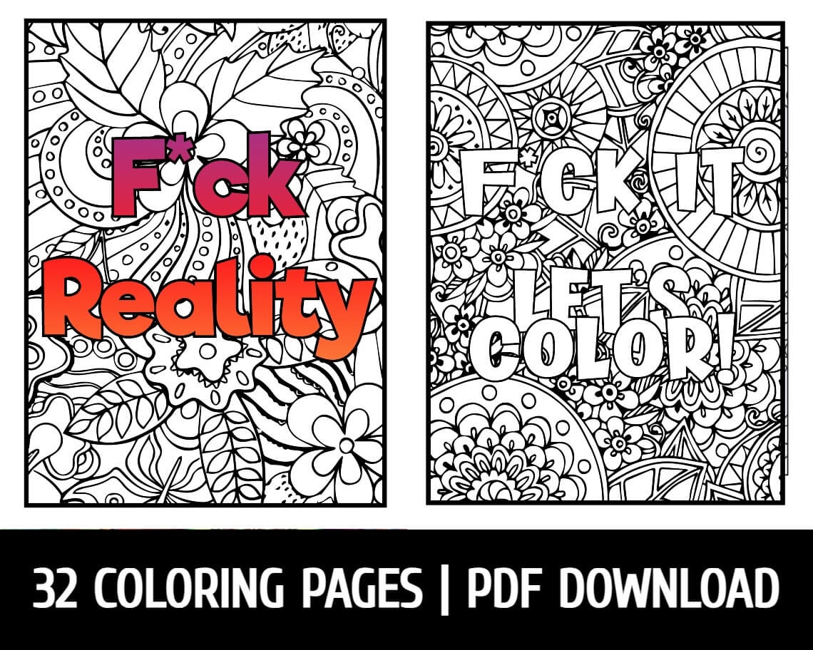 Free Digital Coloring Pages For Adults