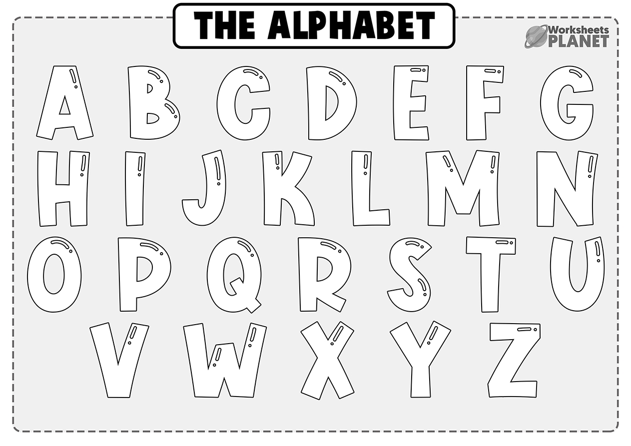 Alphabet Coloring Pages For Kids Ready To Print And Color Alphabet Coloring Pages For Kids Ready To Print And Color
