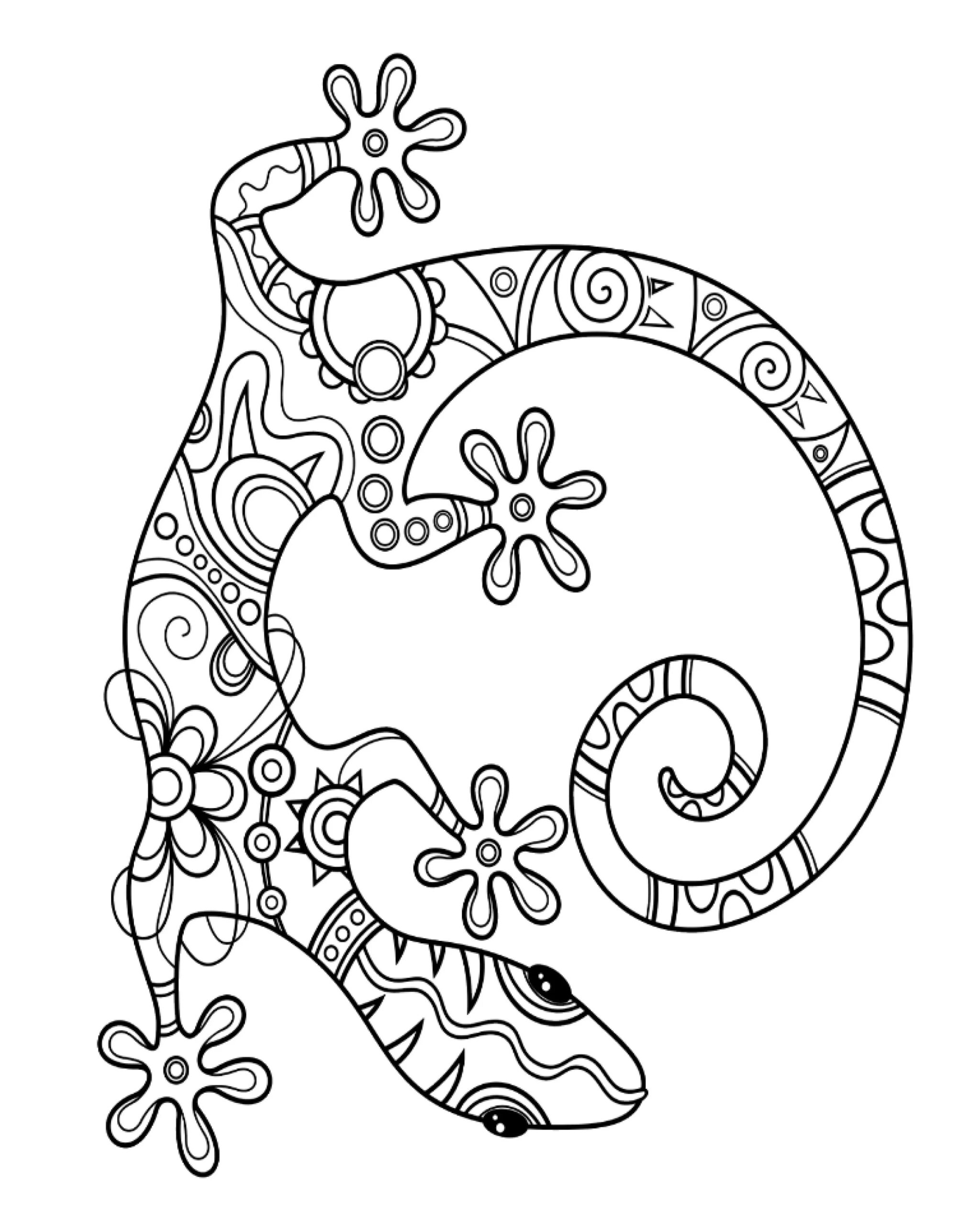 Animal Mandala Coloring Pages Adult Coloring Pages Printable Animal Coloring Book All Ages Color Book Etsy Australia