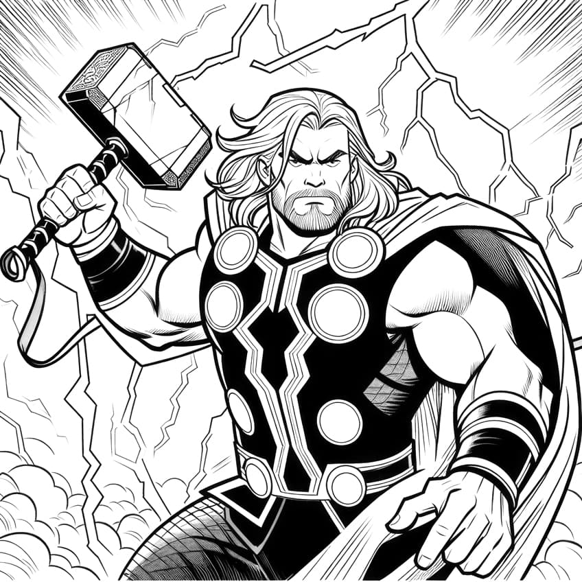 Avengers Coloring Pages 46 Action Packed Coloring Sheets