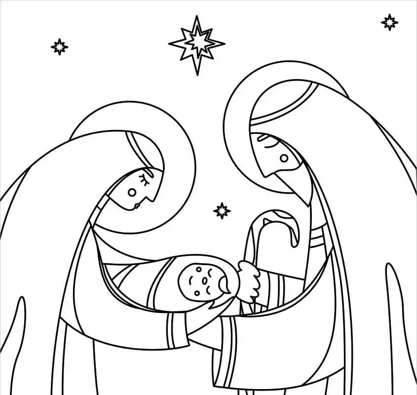Baby Jesus Coloring Pages To Print Free Printable Coloring Pages