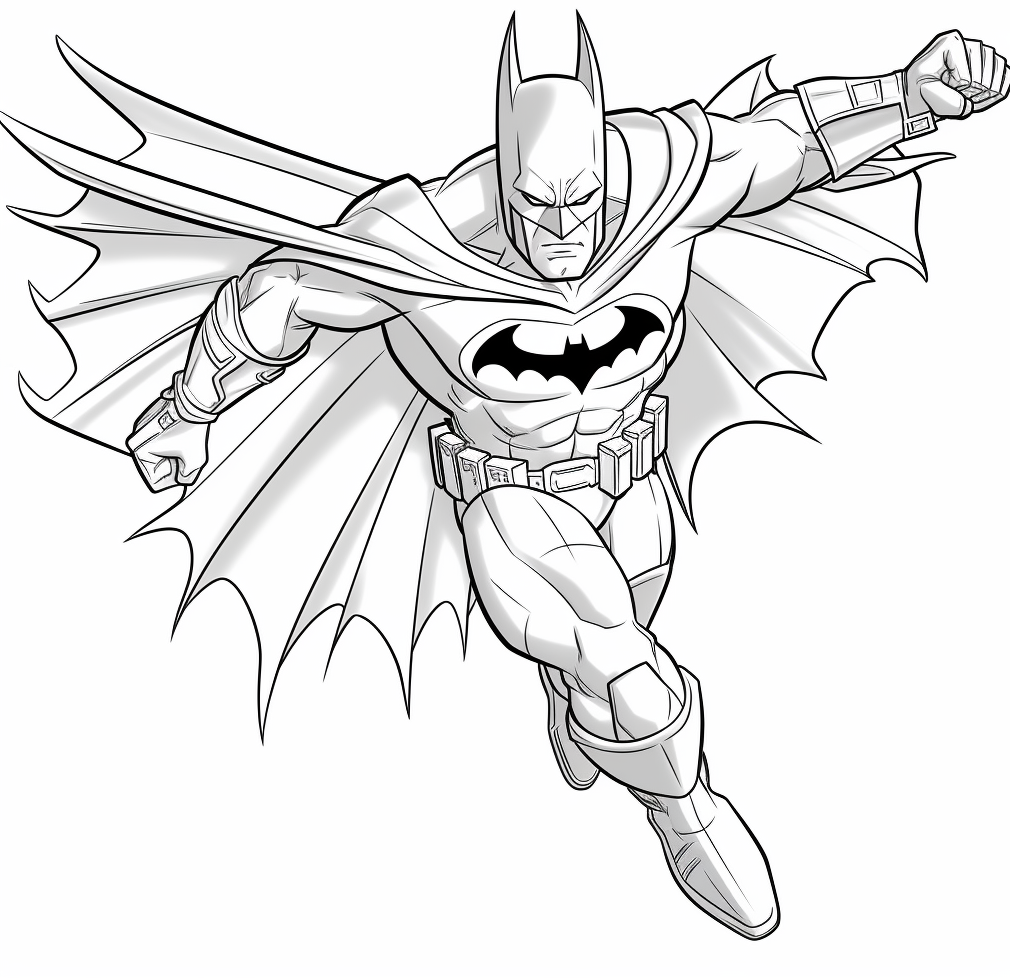 Batman Coloring Page Free PDF Printables Batman Coloring Page Free PDF Printables