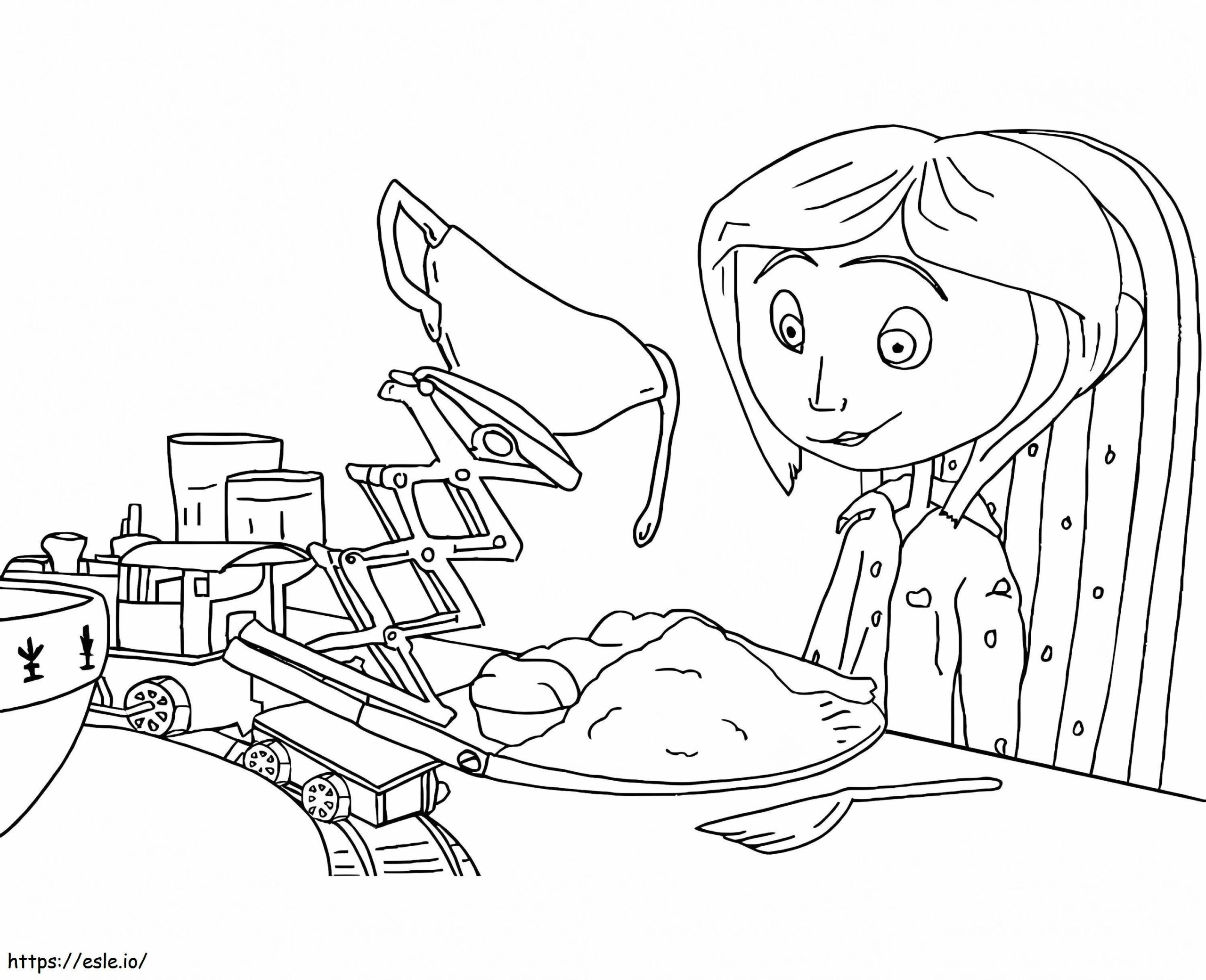 Free Coraline Coloring Pages