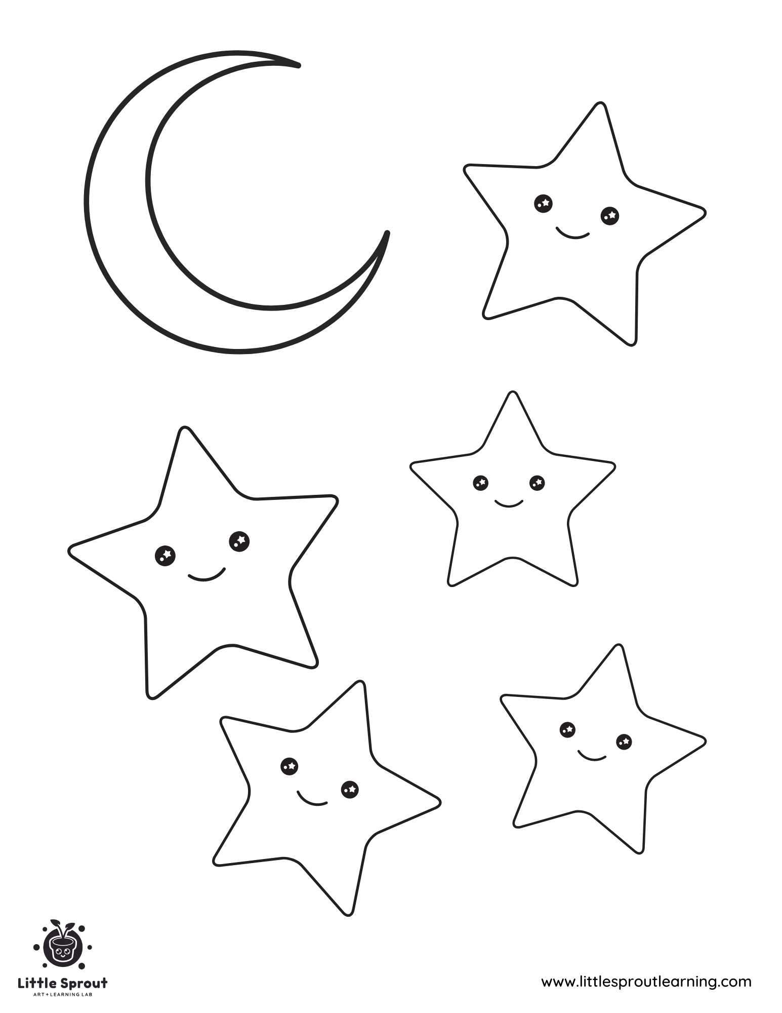 Best 10 Star Coloring Pages Little Sprout Art Best 10 Star Coloring Pages Little Sprout Art