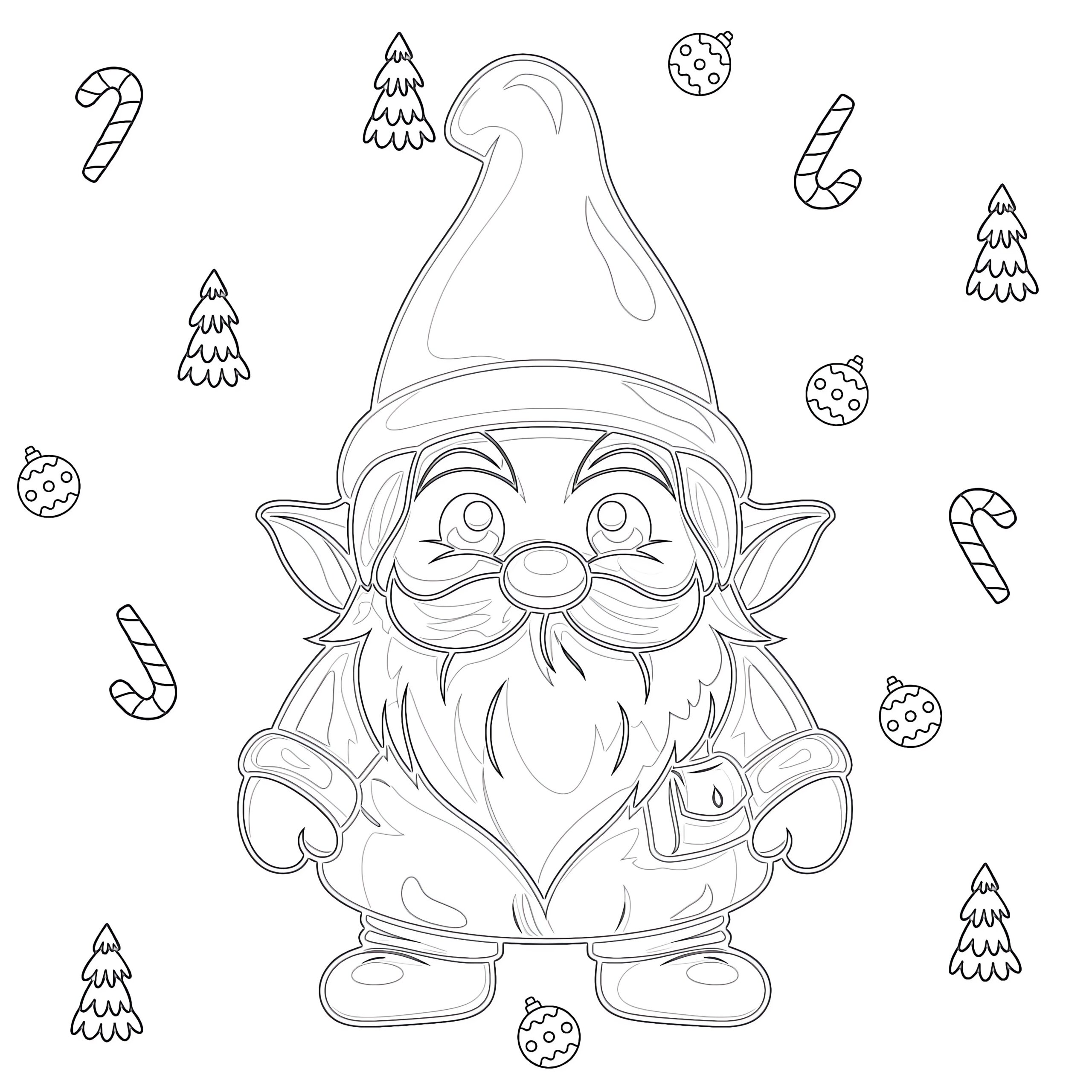 Best Gnome Coloring Page Coloring Pages Mimi Panda Best Gnome Coloring Page Coloring Pages Mimi Panda