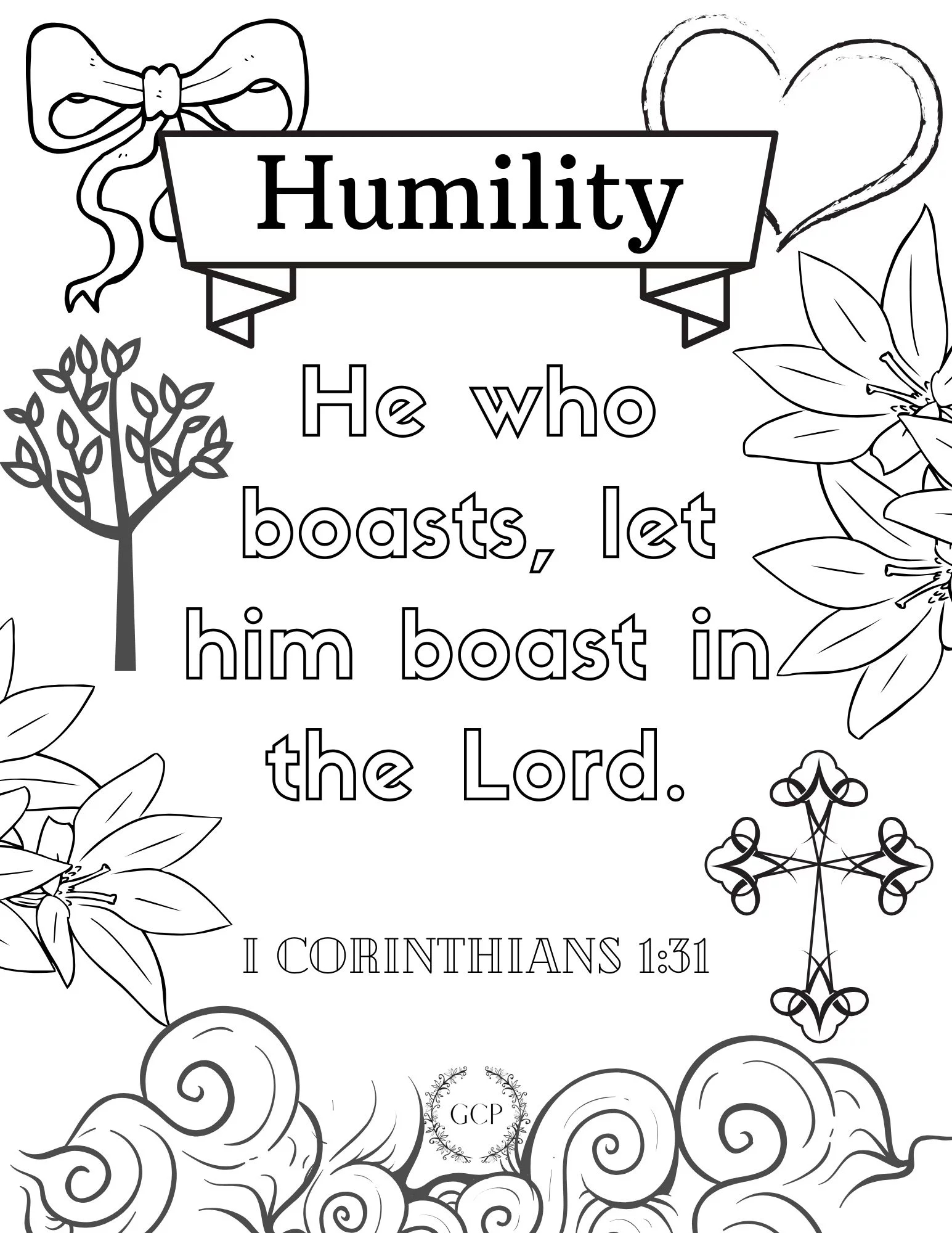 Bible Verse Coloring Pages For Adults Free Printables