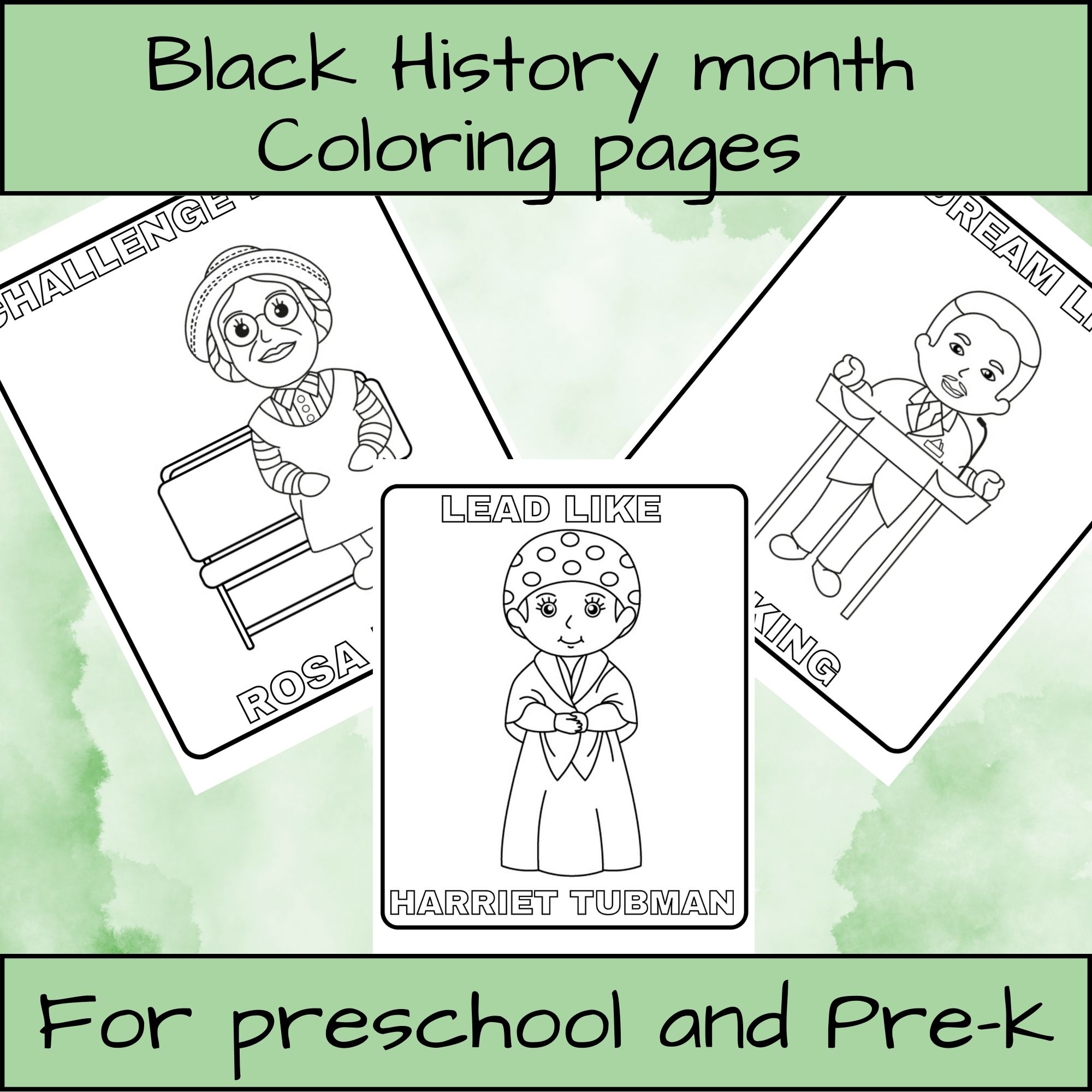 Black History Month Coloring Pages Preschool And Pre k No Prep Worksheets Made By Teachers Black History Month Coloring Pages Preschool And Pre k No Prep Worksheets Made By Teachers