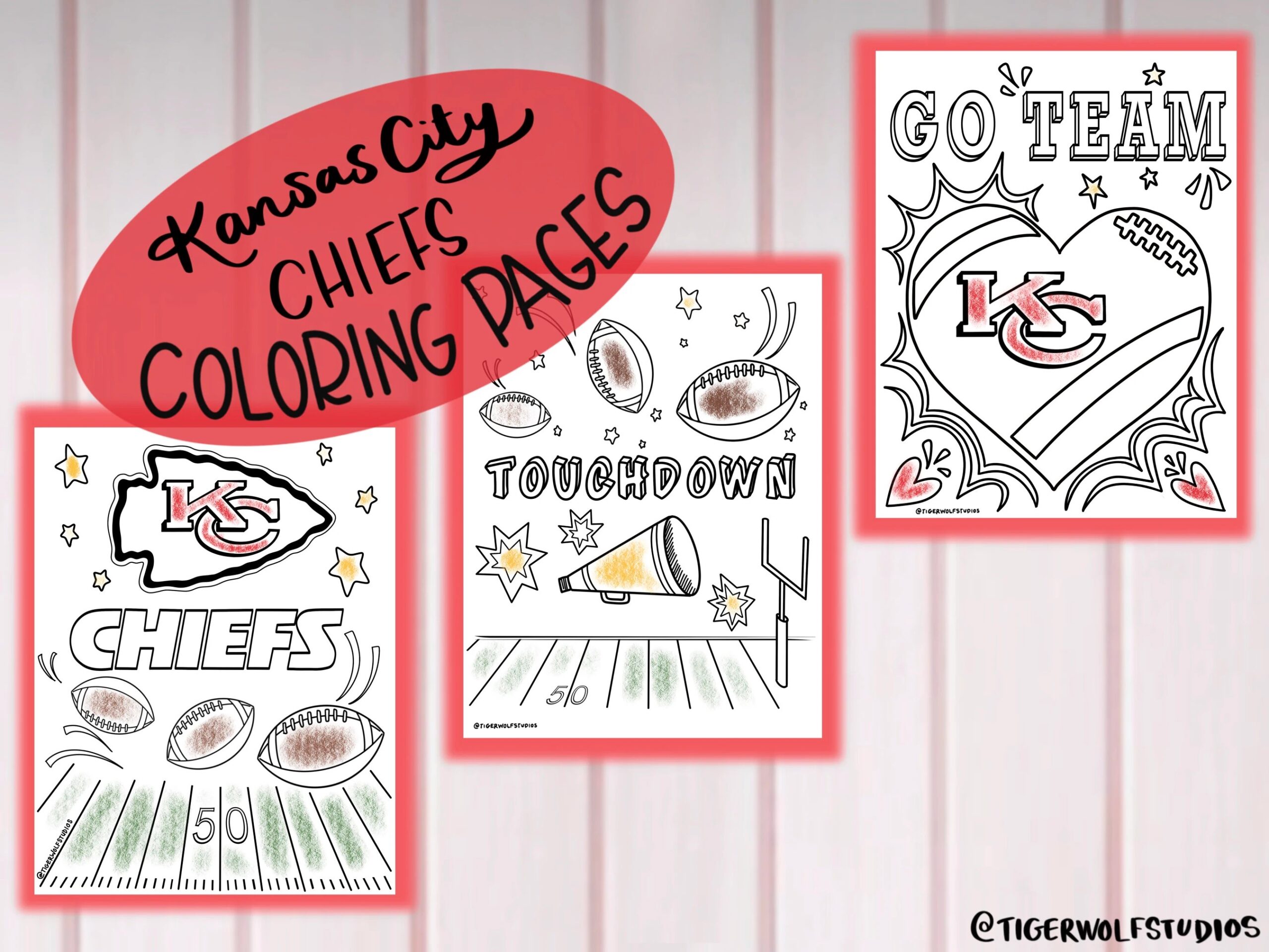 Free Printable Chiefs Coloring Pages