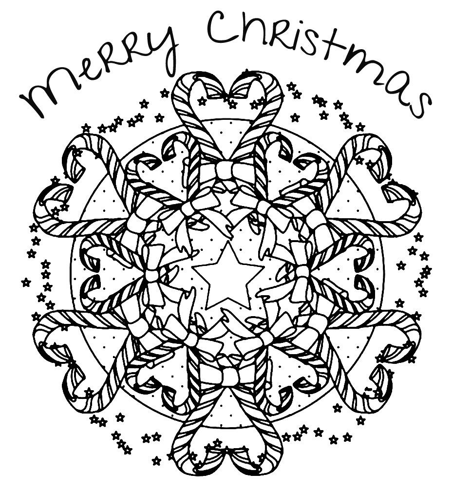 Candy Cane Coloring Pages Printable Coloring Pages FREE